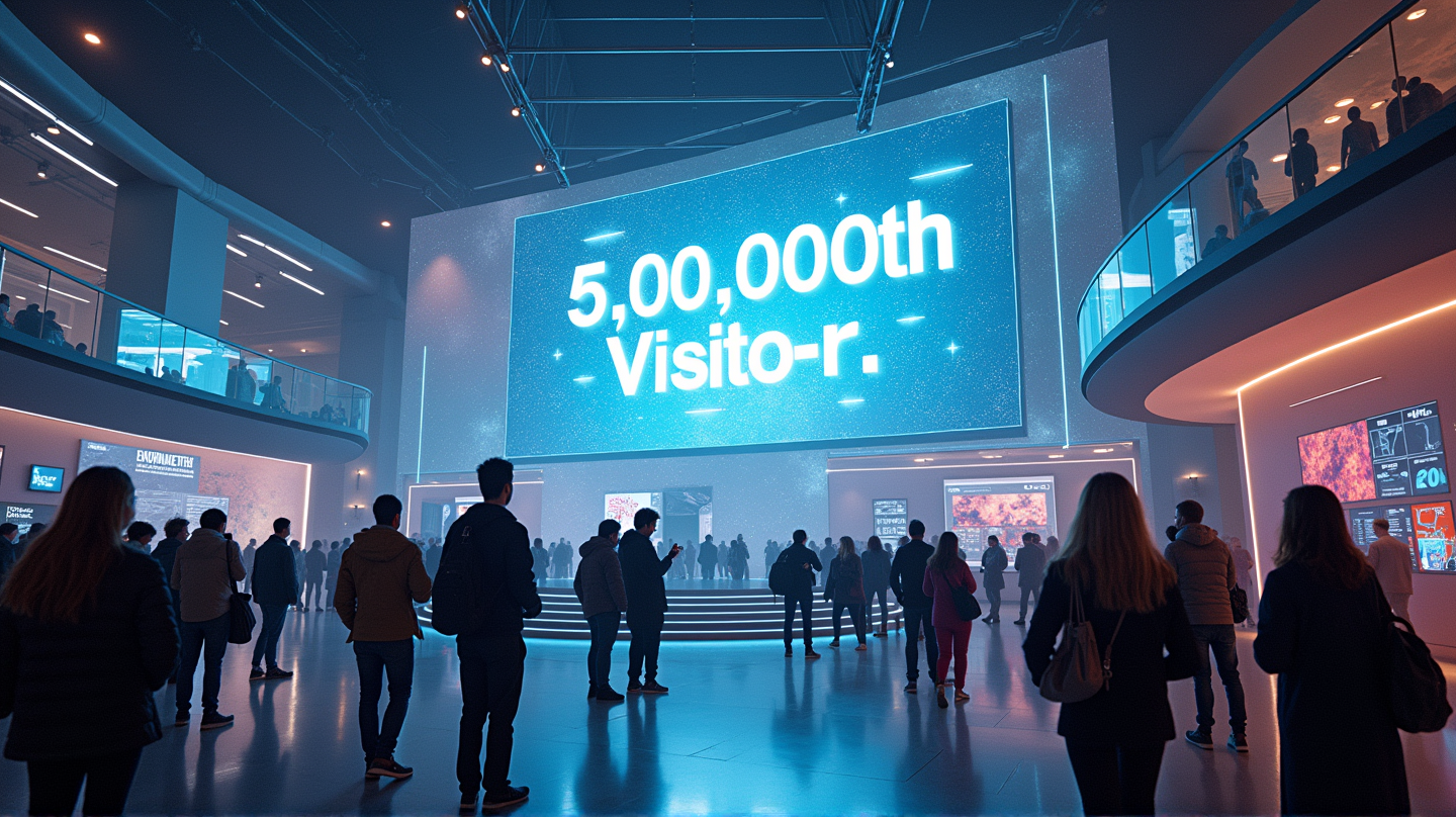 CERN Science Gateway: A Milestone of 500,000 Visitors and Counting!