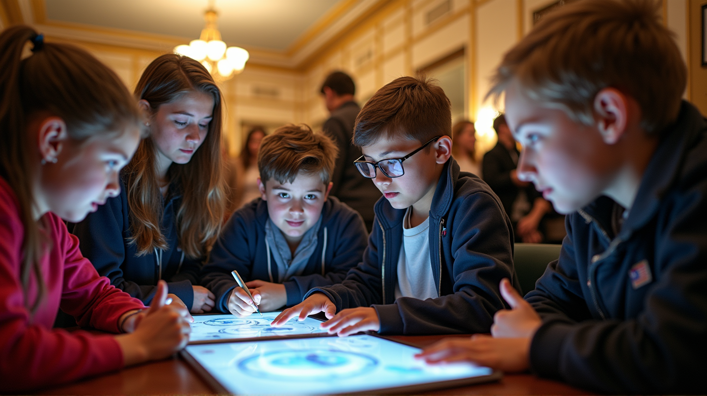 Innovative Minds: Students Dazzle Lawmakers with Classroom Technology