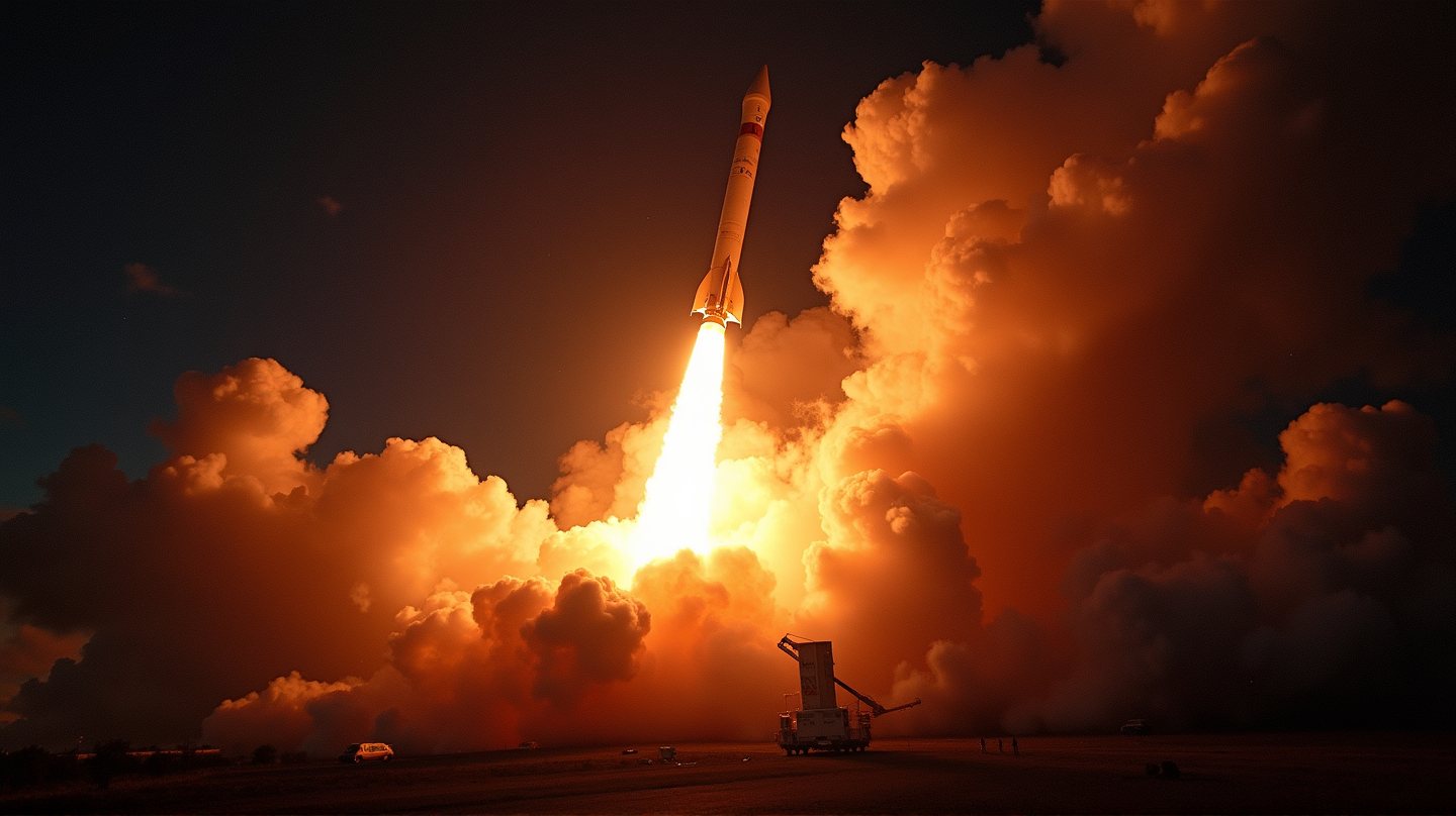The Soviet Rocket's Final Journey: A Fiery Descent Over England?