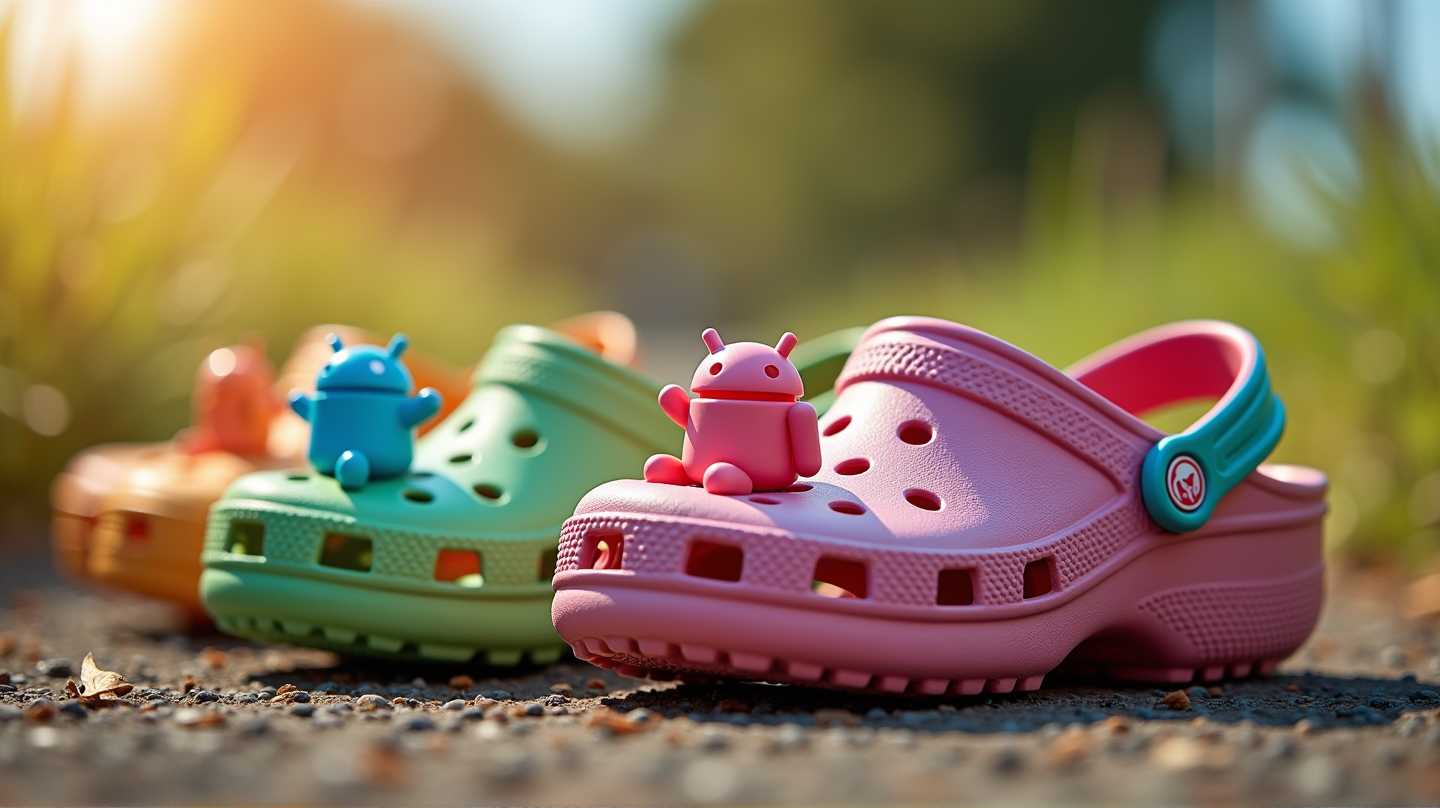 Step Up Your Style: Google's New Android Shoe Charm for Crocs