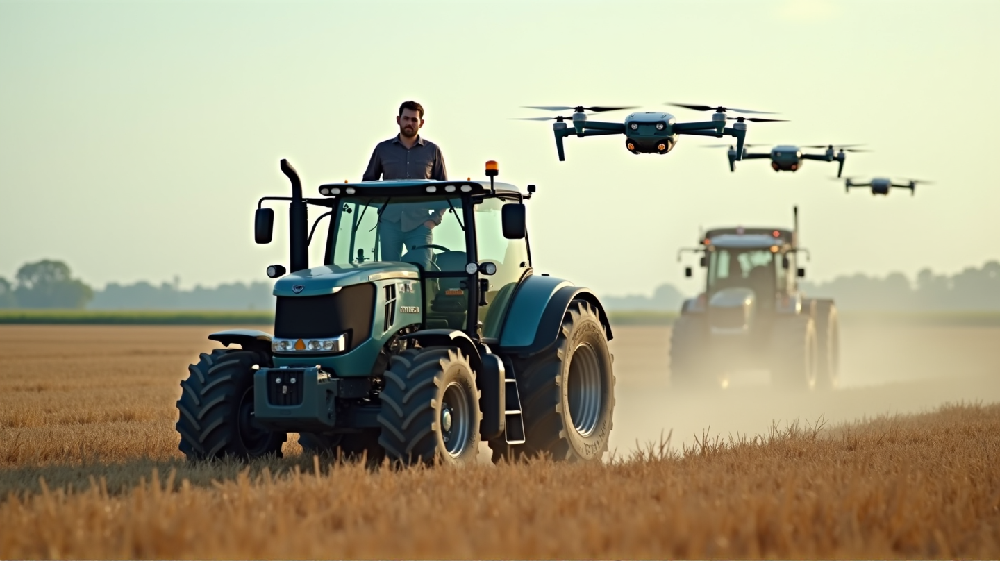 From Autonomous Tractors to Drone Sprayers: Revolution in Farming Tech