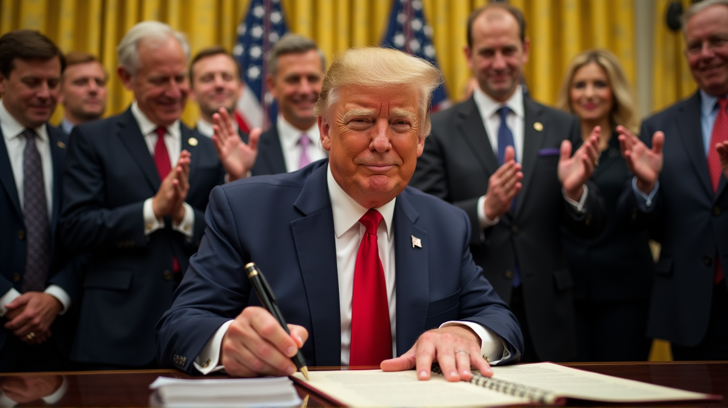 Trump's Historic Move: Stablecoin Regulations Set New Crypto Era