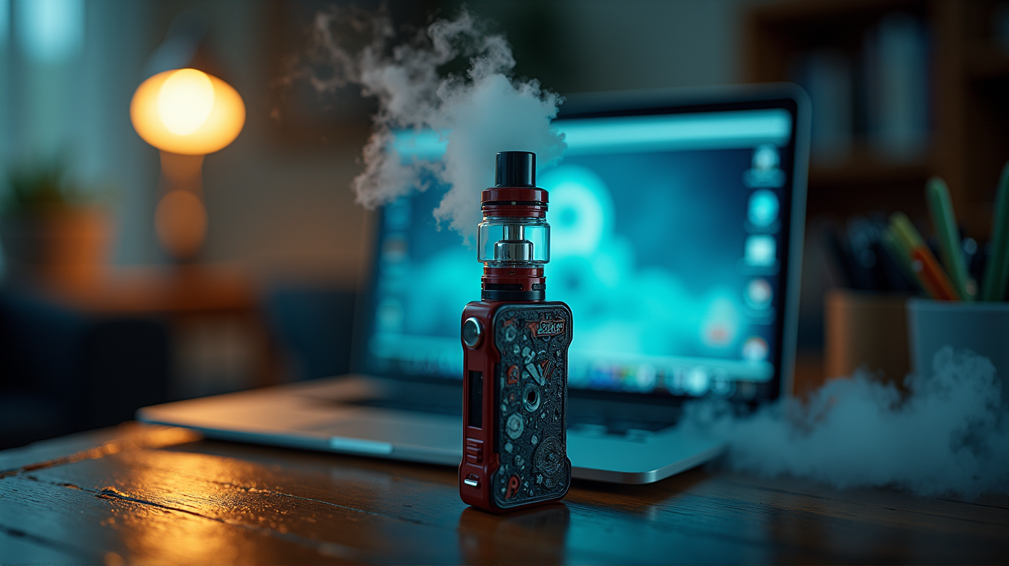 Ingenious Tech Twist: Hosting a Website on a Vape