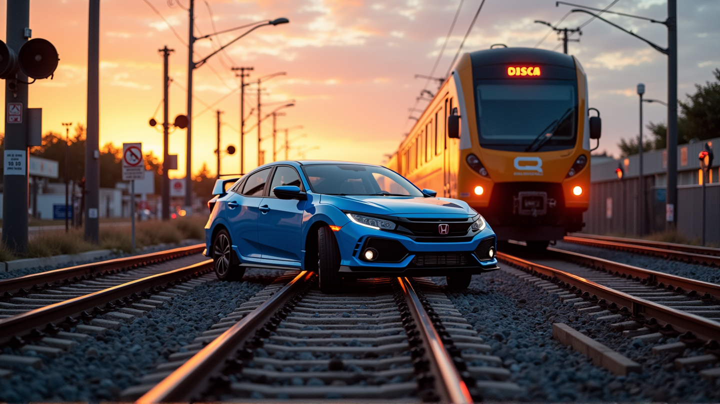 Unveiling the Hollywood Railway Incident: The Stuck Car Mystery