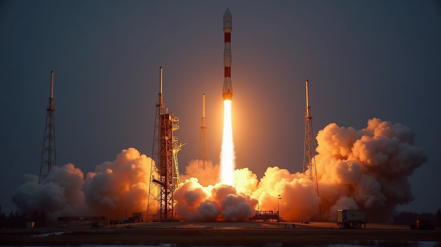 Russia's Pioneering Launch: Military Satellite Soars from Plesetsk