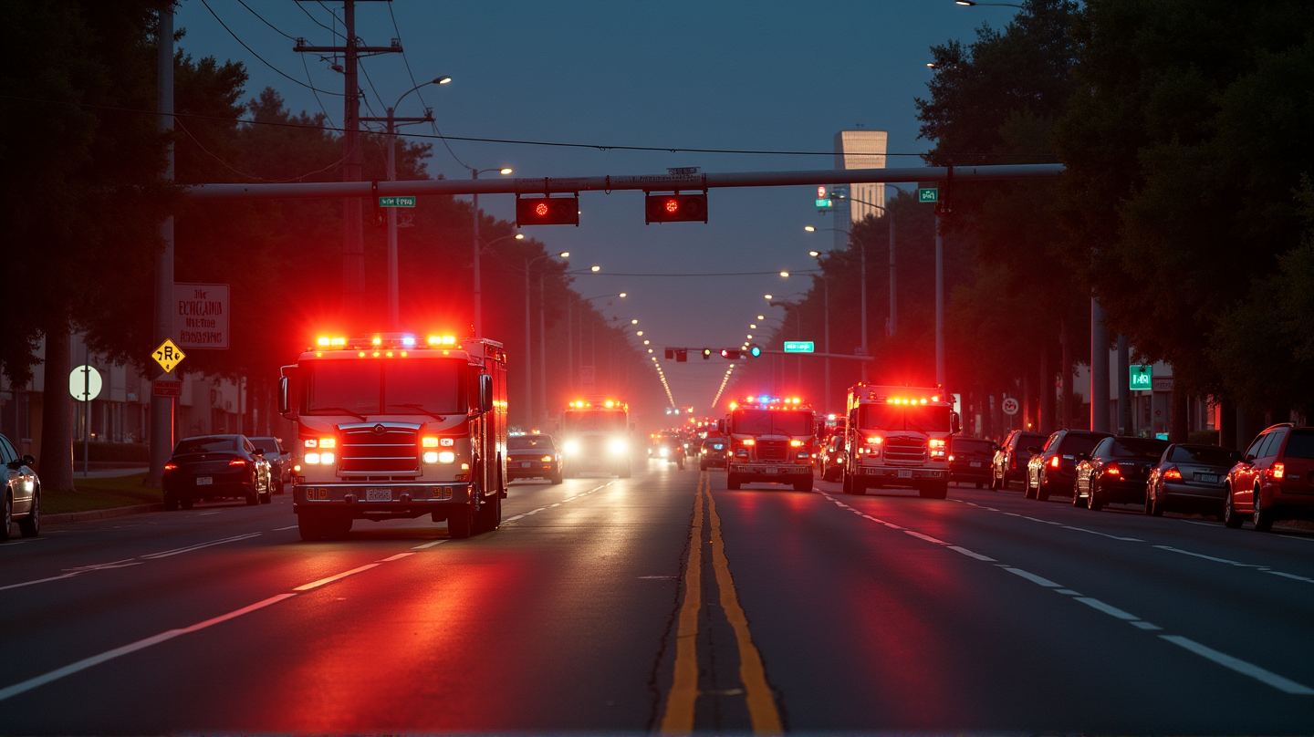 Tragic Fatality in Hollywood's Multi-Vehicle Crash