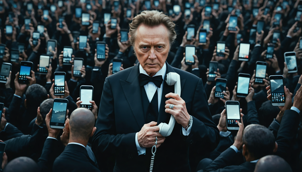 Christopher Walken's Bold Stand Against Modern Technology!