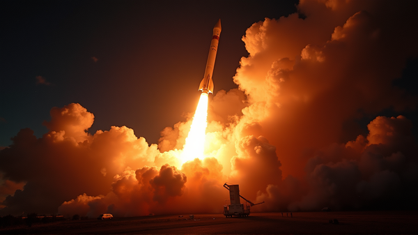 The Soviet Rocket's Final Journey: A Fiery Descent Over England?