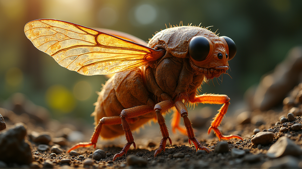 Eocene Epoch's Symphony: Cicada Concert 47 Million Years Ago