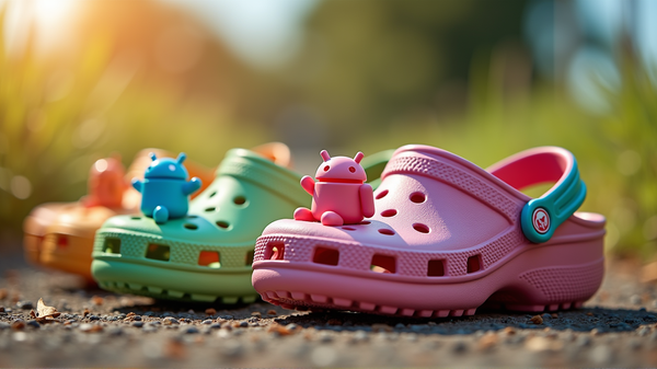 Step Up Your Style: Google's New Android Shoe Charm for Crocs