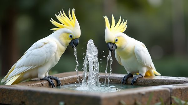 Ingenious Cockatoos: Sydney's Birds Master Drinking Fountains