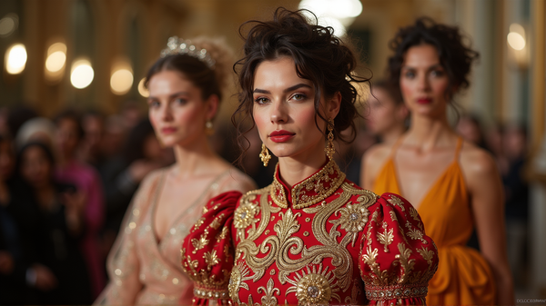 Star-Studded Elegance: Celebrities Dazzle at Dolce & Gabbana Alta Moda Show 2025