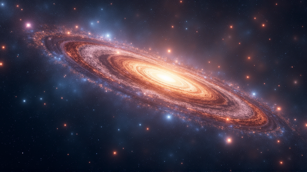 Galactic Tug-of-War: Epic Bridge of Stars Spans Million Light-Years