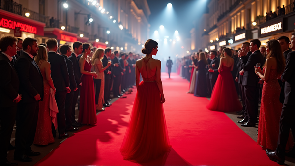 Celebrities Dazzle at London's 69th Film Festival Red Carpet