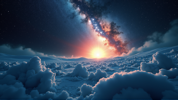 Revived Permafrost Microbes and the Cosmic Wonders of M87*