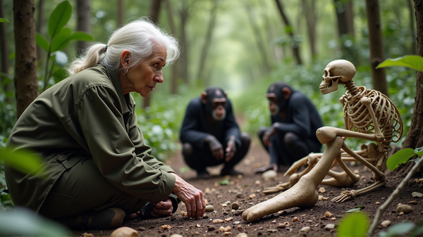 Jane Goodall's Legacy: Embracing Life and Bones