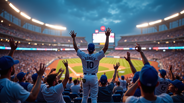 Star-Studded Support as Dodgers Clinch Epic World Series Victory