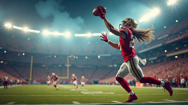 A Marvelous Play: Hollywood Brown Secures a Captivating Touchdown