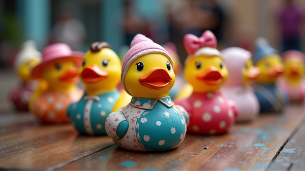 Quirky Spirit Unleashed: How One-Dollar Ducks Propel Women's Empowerment