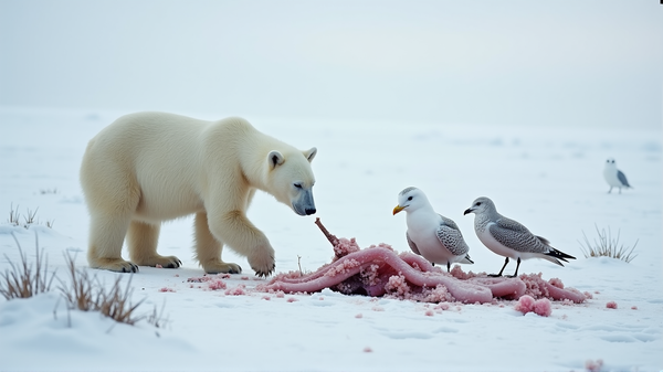 Polar Bears: The Unexpected Providers in the Arctic